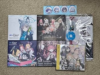 Amazon.co.jp: ブルアカ サウンドトラック Vol1234 CD 特典付